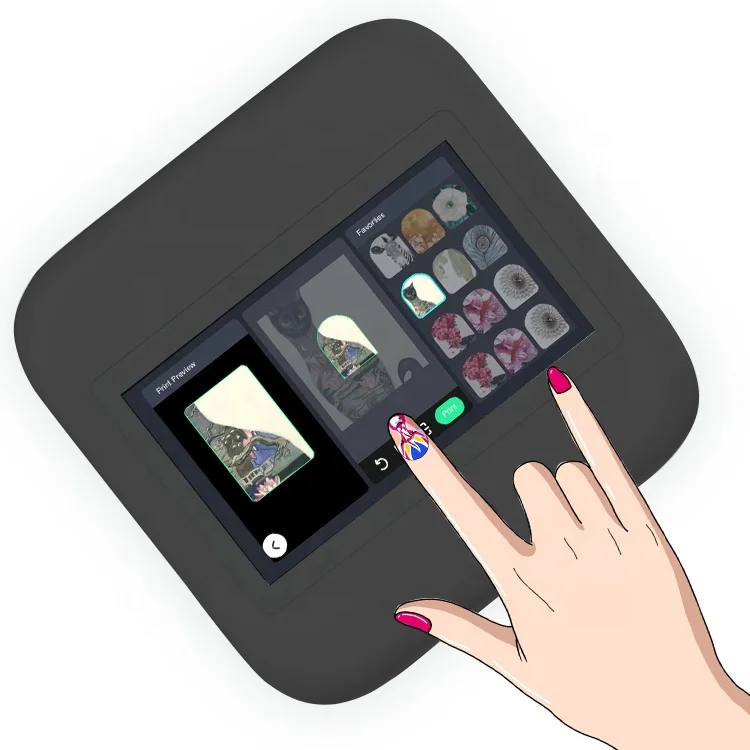 Beauty salon 3d nail art printer intelligent digital 3d nail diy machine