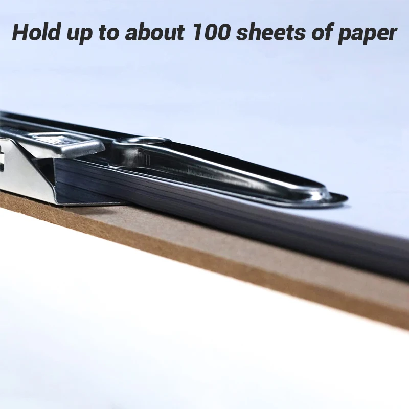 8115 Custom Logo Three Clip Extra Large  Clipboard MDF A3 A4 A5 A6 Clip Board