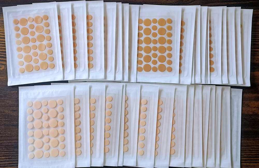 Custom Different Skin Tones Pimple Patch Acne Absorb Scar Reduce Hydrocolloid Patches Low MOQ