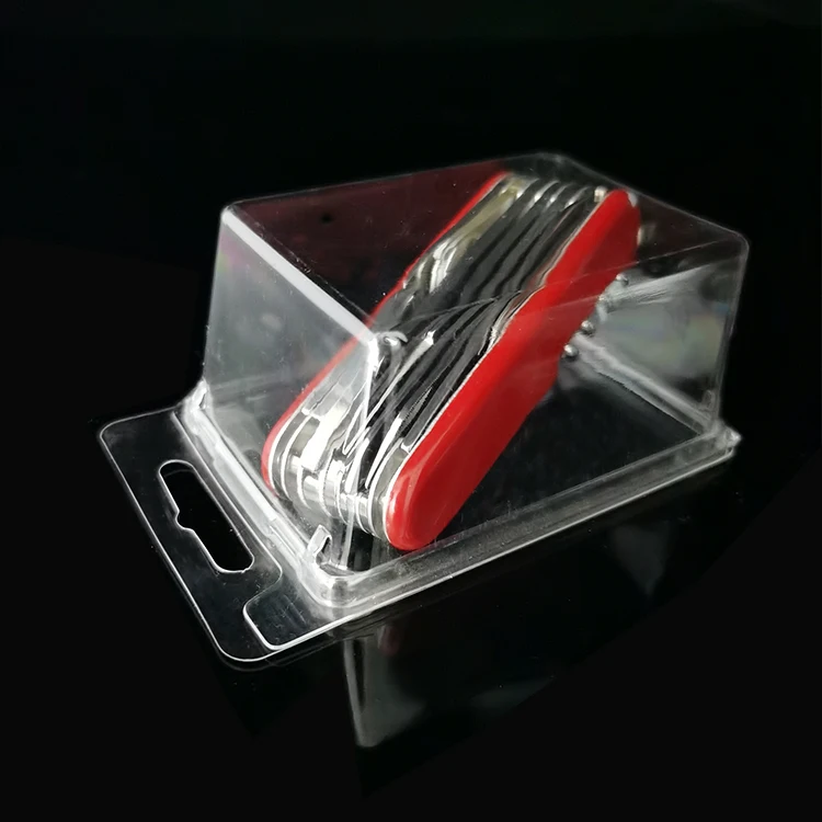 
Hot sales recycled blister clamshell box packing for massage paste transparent rectangular packaging boxes 