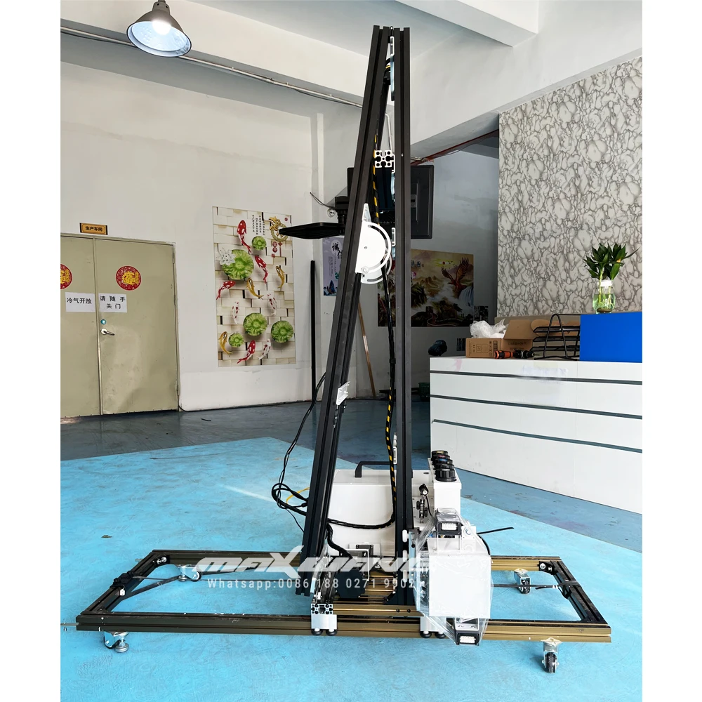 Vertical 3D Effect Wall Glass Wallpaper Metal UV Wall Printer Printing Machine