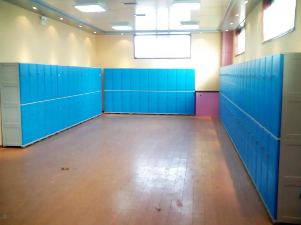 Waterproof and durable parcel locker lightweight PVC security door locker with lock