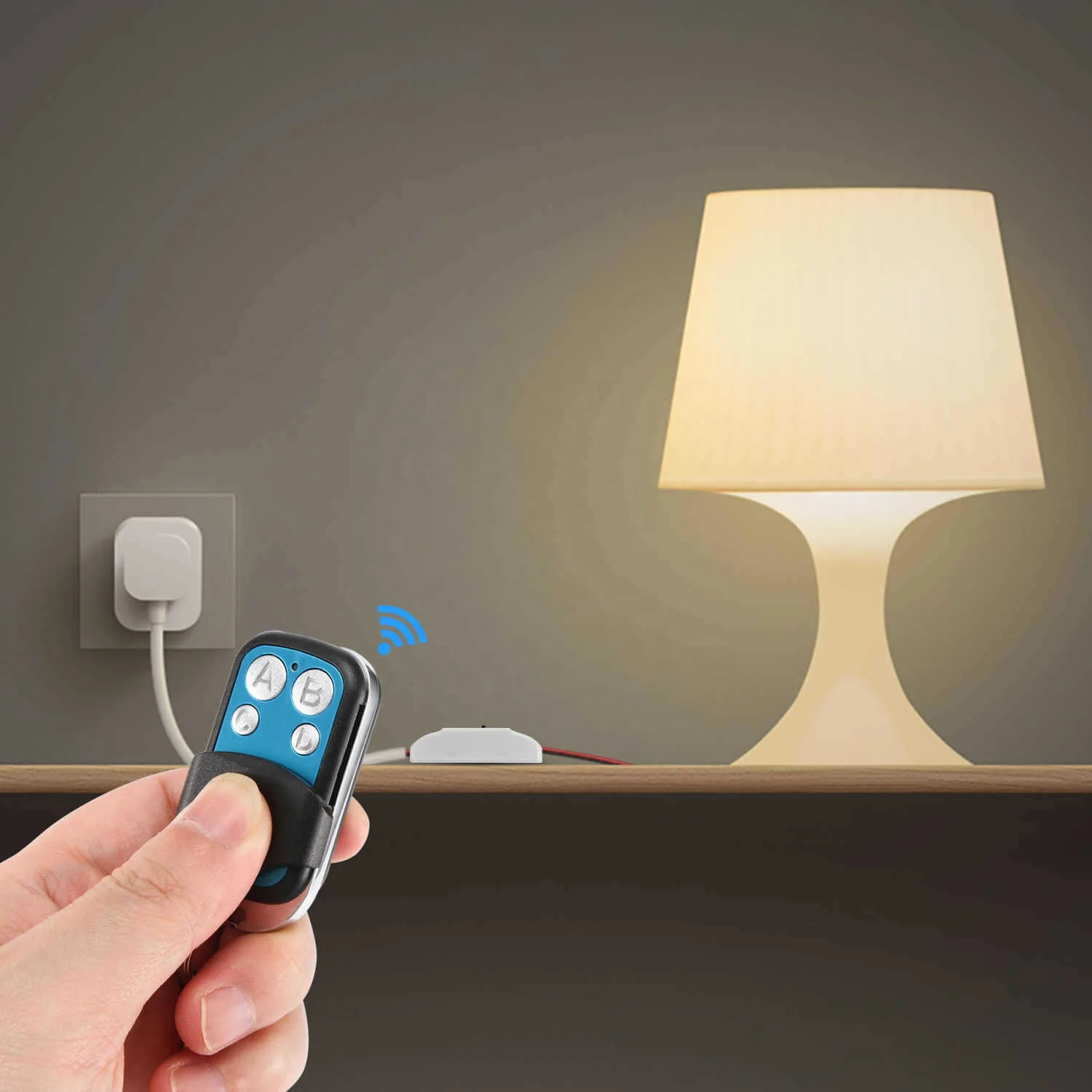 РЧ управлении Интеллектуальный переключатель Wi-Fi 433 МГц RF приемник интеллигентая (ый) пульт дистанционного управления беспроводной для умного дома