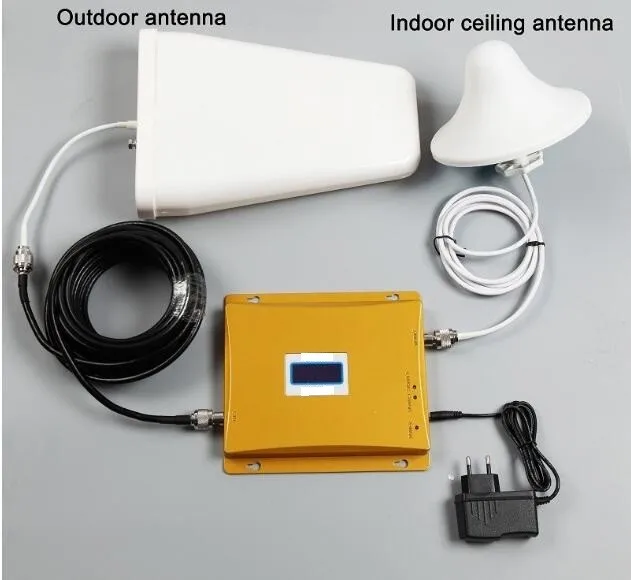 Усилитель сигнала Kingtone 3G 4G B5/4 двухдиапазонный GSM Мобильный сетевой ретранслятор