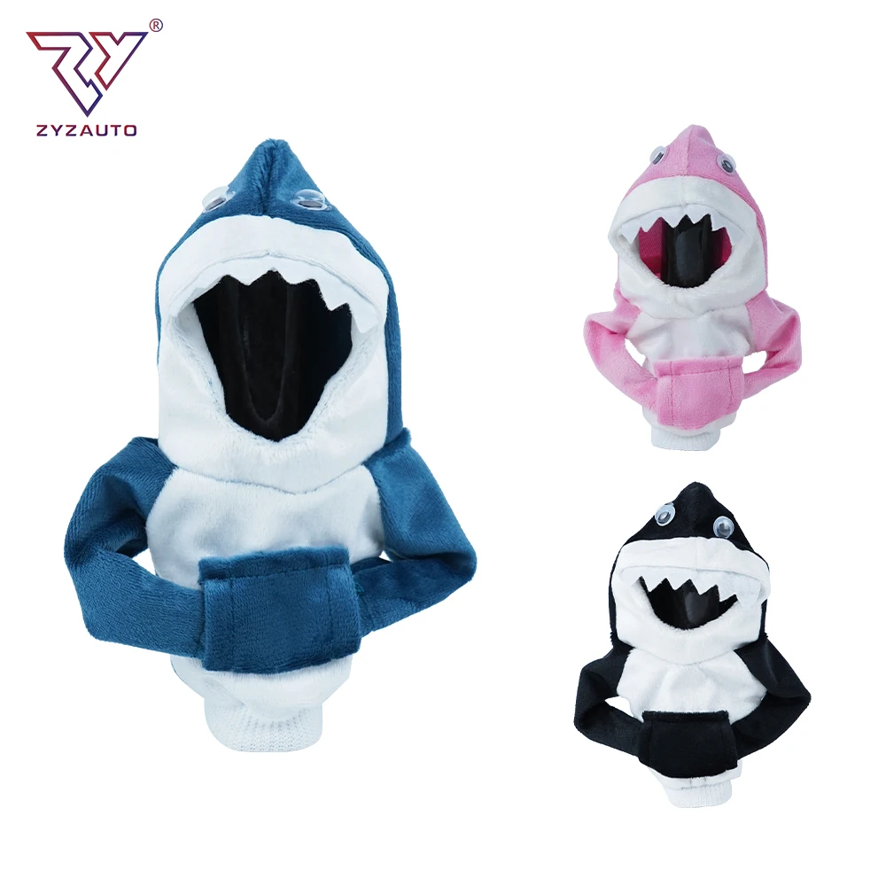 ZY Car Interior Accessories Fashion Hoodies Car Gear Shift Knob Mini Hoodie Car Gear Shift Cover Hoodie