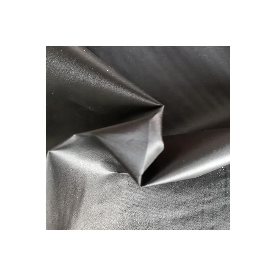 20D*20D 400T ultra thin nylon taffeta fabric with two sides eco-friendly silicone coating and strong waterproof tents fabric