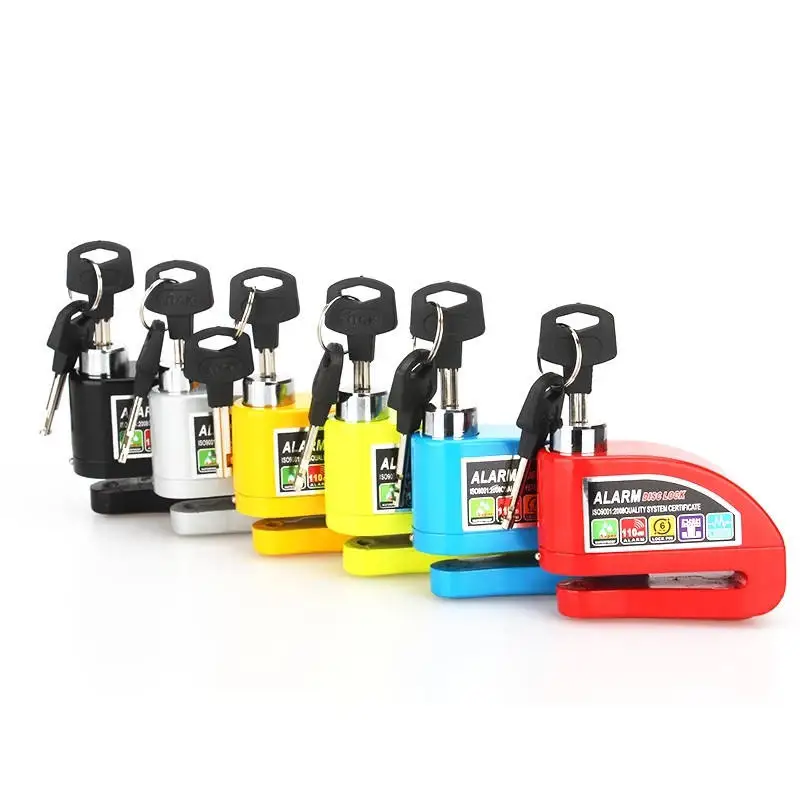 Водонепроницаемый велосипедный смарт-замок 110 дБ с сигнализацией, замок для мотоцикла и велосипеда, охранный Противоугонный замок