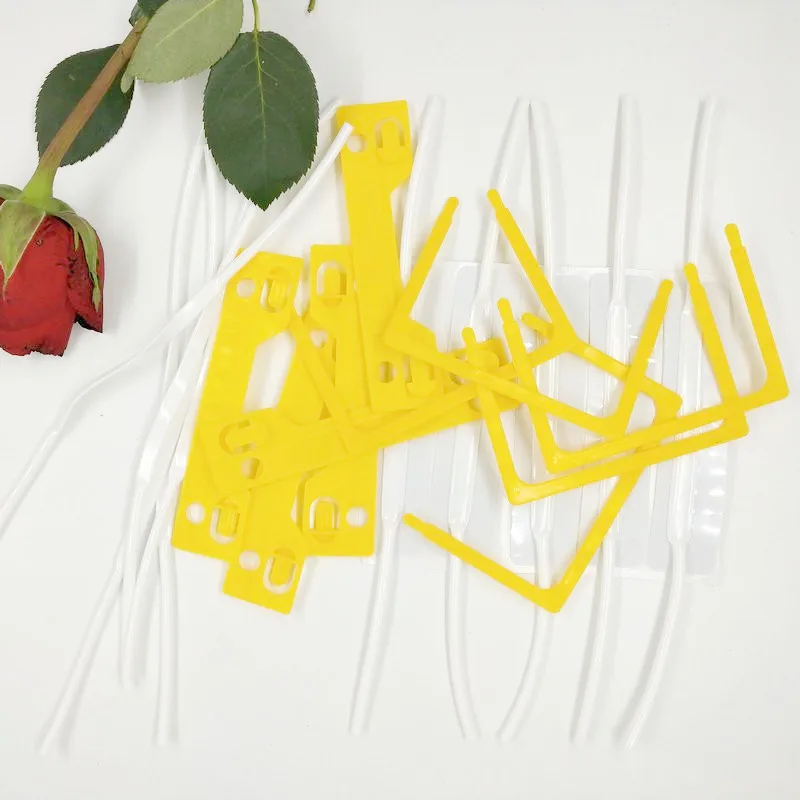 Factory direct sale plastic U Clip Fastener High Guality Medical file folder Accessories Adhesive U Clip Fastener