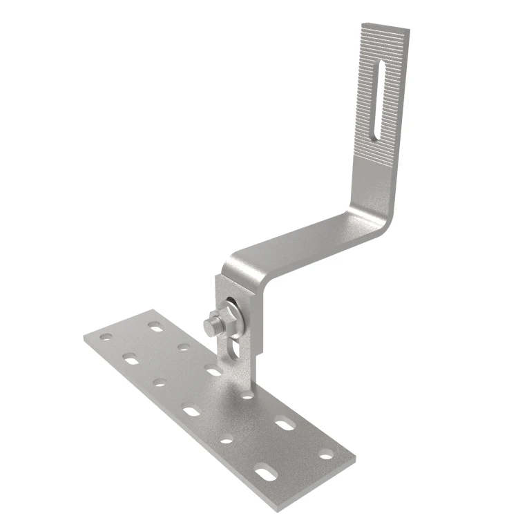 Good Quality Solar Panel Mounting Bracket Stainless Steel Adjustable Roof Hook For Solar Tile Roof Installation