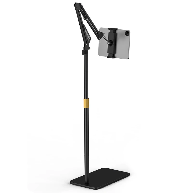 New meat customized for ipad stand gooseneck phone holder floor mobile stand holding for bed