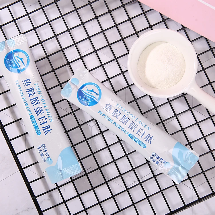 Manufacture Good Selling Quality supply bulk cod fish collagen peptide