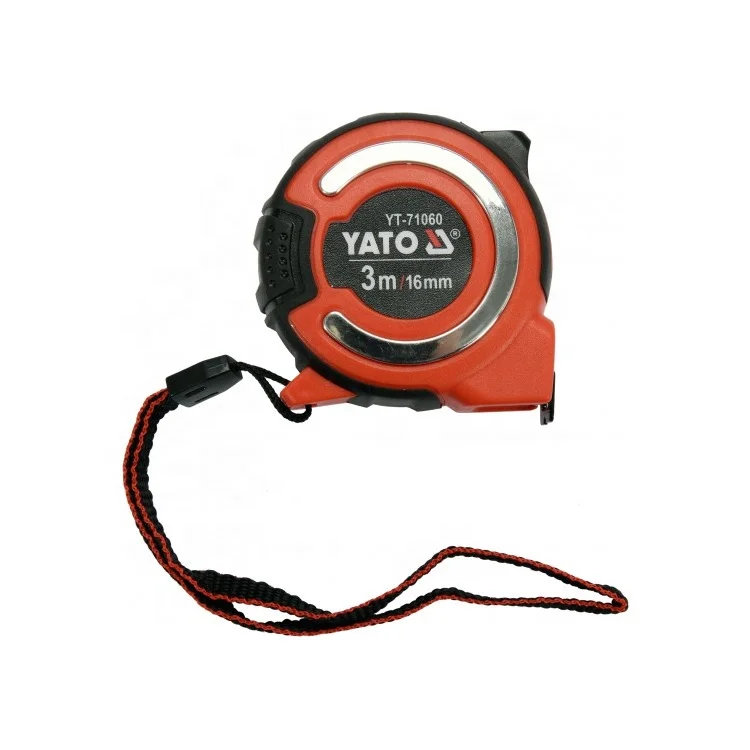 YATO YT-71060 Measuring Tools Steel Tape Measure Custom Tape Measuring Tape 3 M X 16 MM