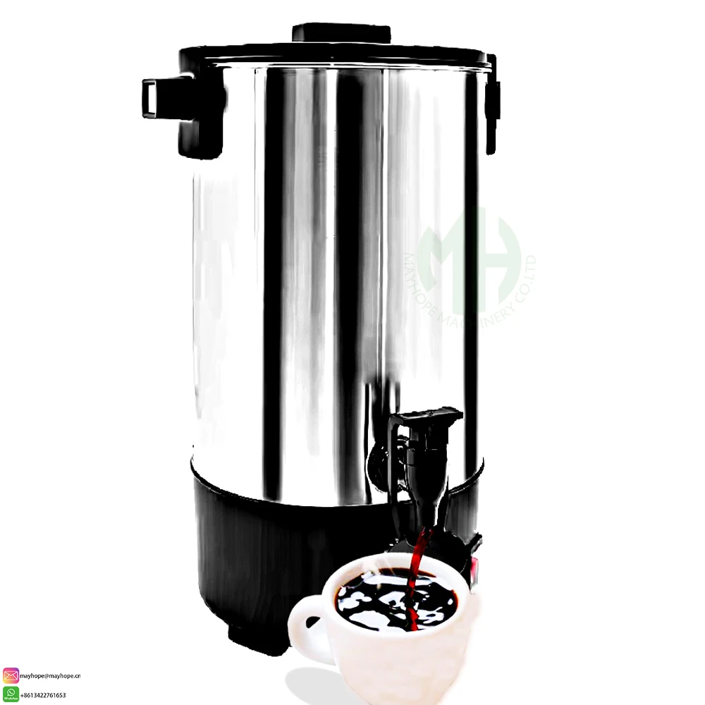 3L 4.5L 6L  7.5L(20 cups 30cups  40cups 50 cups) Stainless Steel Single Layer Coffee Urn Coffee Percolator
