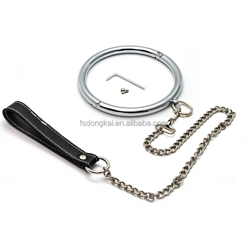 Dongkai BDSM Toys Collar slave Metal Neck Collar Sex Slave Role Play Necklace For Women Fetish Restraint BDSM Bondage
