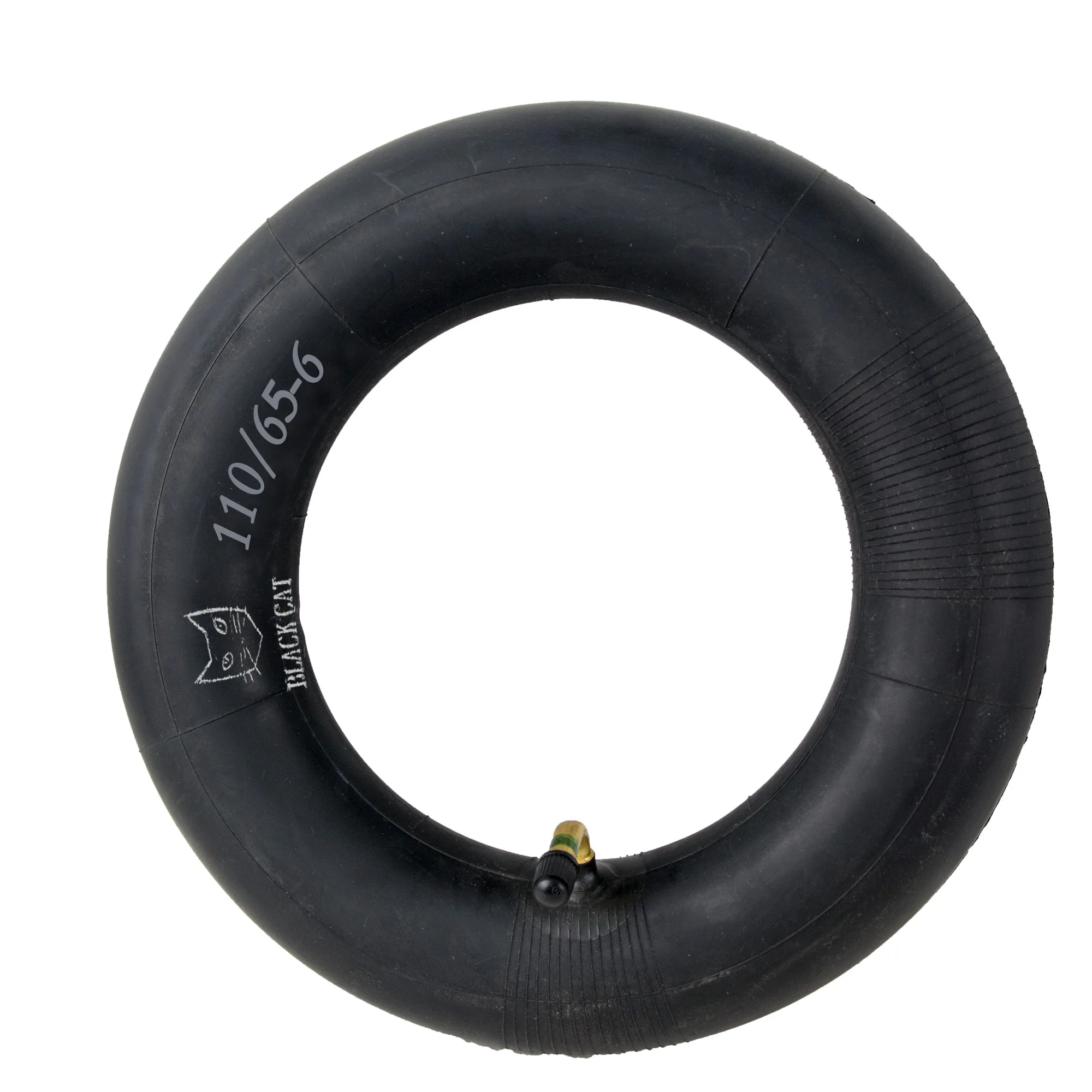 Black Cat Tire Inner Tube 110/65-6 Electric Scooter Replacement Tyre Tube Durable Tubo interior de bicicleta