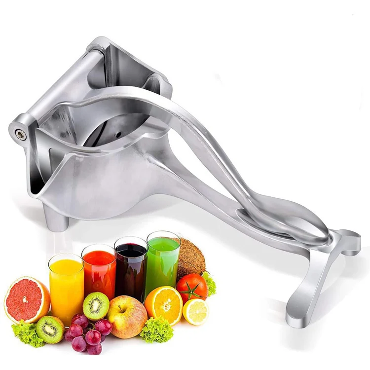 Manual Juice Squeezer Aluminum Alloy Hand Pressure Orange Juicer Pomegranate Lemon Squeezer Kitchen Accessories