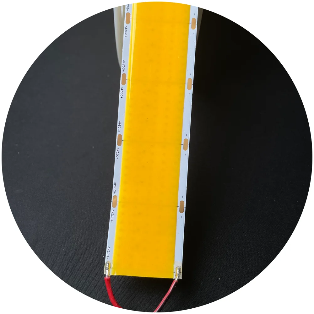 special high brightness IP20 3000k 4000k 6500k DC24V 40w/m Ra>90 120lm/w 30mm PCB cob flexible led strip light