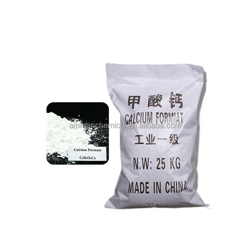 Professional Manufacturer Supply CAS544-17-2 98% Calcium Formate Used In Concrete With Best Price