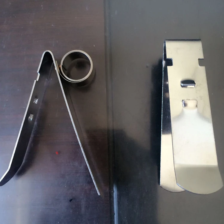 Wholesale motor accessories V shape spring clip button clip snap button clip