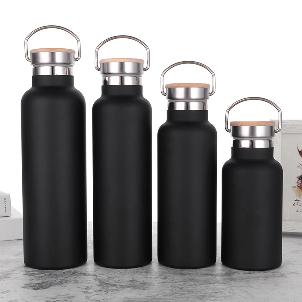 Stainless steel water bottle Double wall insulation Vacuum insulated bottle Thermal flask Hot cold retention BPA free bottle