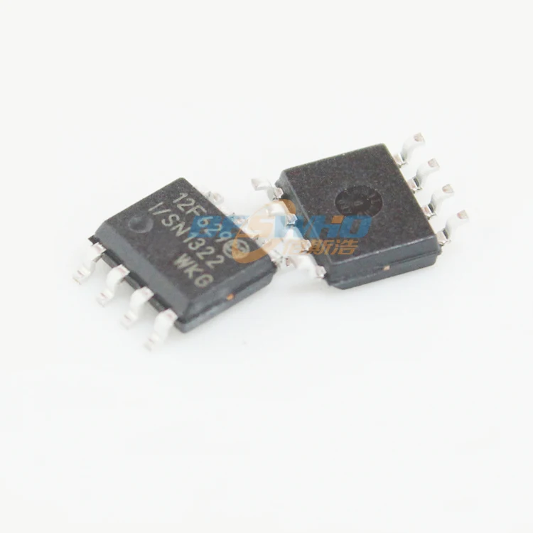 Интегральная схема PIC12F629 MCU 1 75 КБ флеш-64B 8-битный SOIC-8 микроконтроллер микросхема PIC12F629-I/SN