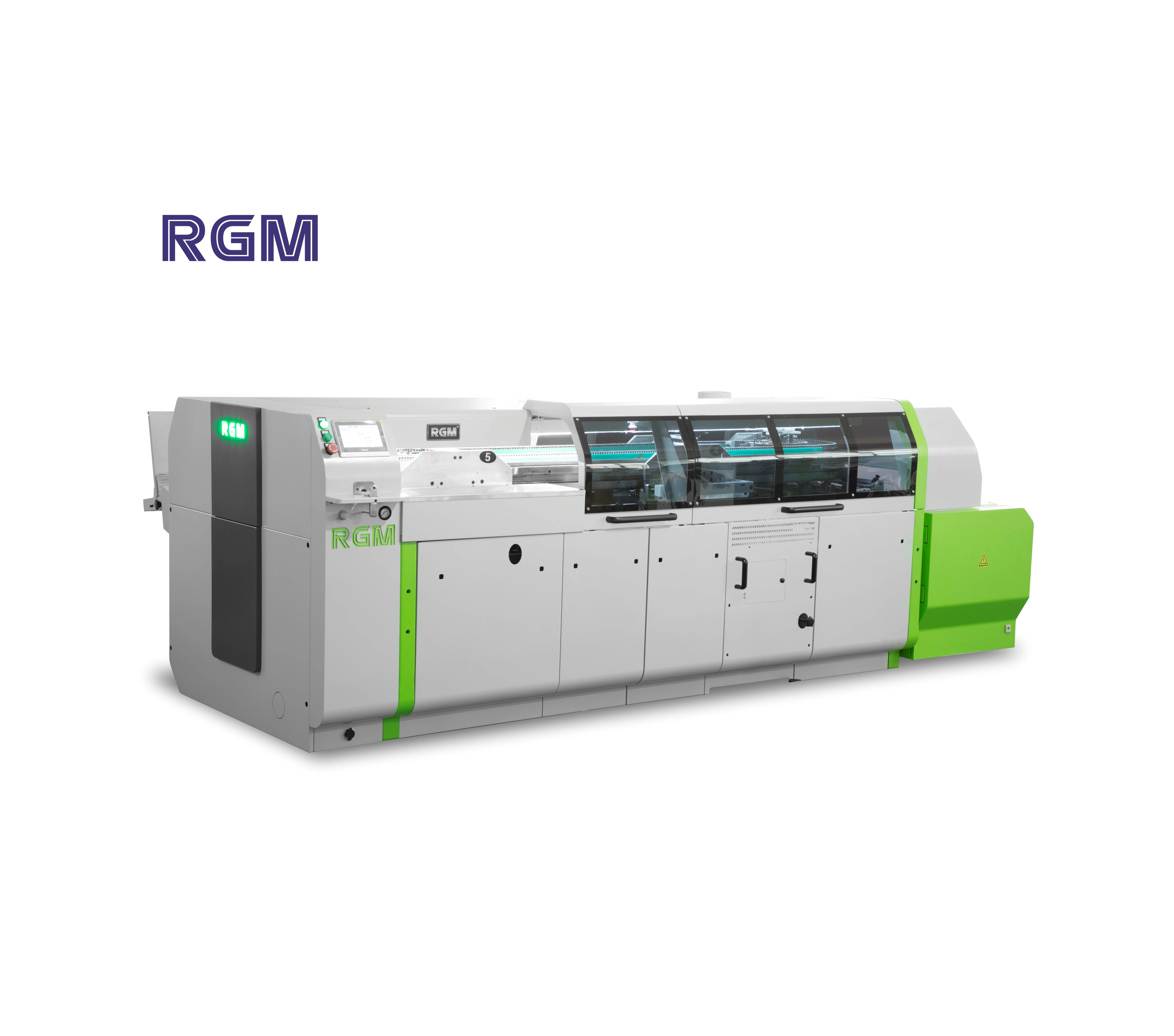 TBT50/5F усовершенствованная интеллектуальная машина для переплета использующая технологию склеивания с возможностью подключения умных операций