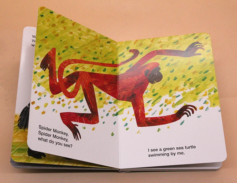 Eric Carle children book Panda Bear, What Do You See? Board Book