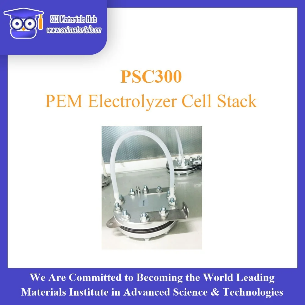 PEM Electrolyzer Cell Stack / H2 Production 60ml/min - 2L/min / H2 Purity 99.999% /Lab usage