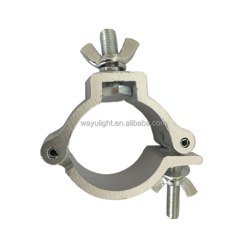 Tube 48-51mm Load 100kg Pipe Clamp Truss Hook Aluminum Stage Lighting Truss Clamp Hook Quick Panel Clamp