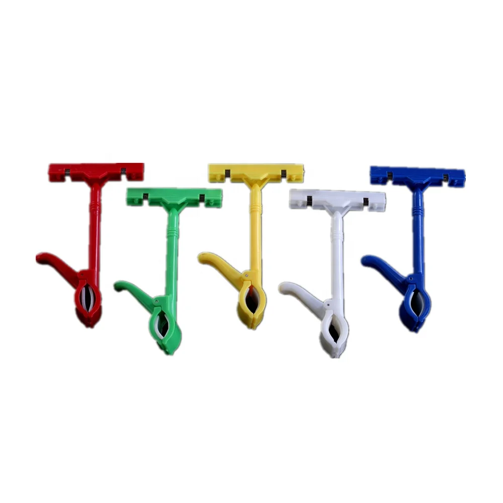 POP Adverting label Holder price tag display plastic Shelf Clip
