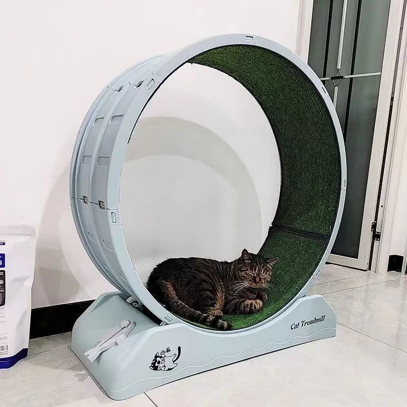 Interesting Running Wheel Silent Household Interactive Pet Tread Exercise Cat Climbing Frame Cat Treadmill