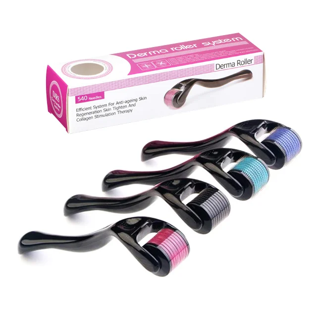 High quality microneedle dermaroller DRS 540 titanium derma roller massage for skin Rejuvenation