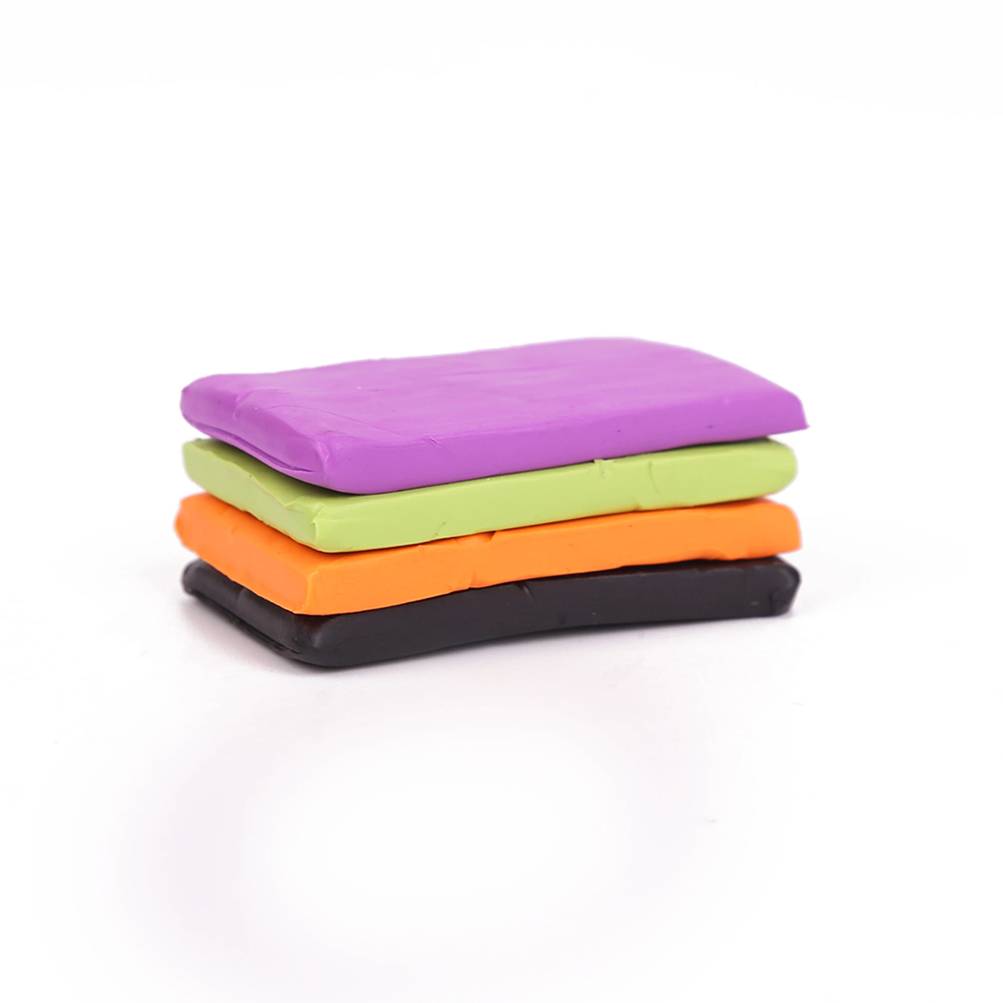 CPSC Conformed Non-Toxic Molding DIY Clay, Great for Kids, Beginners,4 Colors Small Block Polymer Clay Starter kit