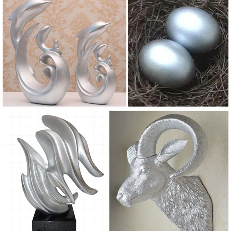 Hot Sale Flash Antirust Silver Paint Silver Paint Indoor and Outdoor Silver Paint