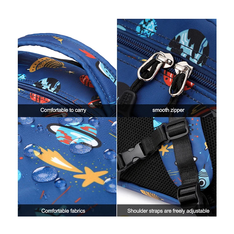 Rocket Space Kids Primary School Bag Boy Backpack