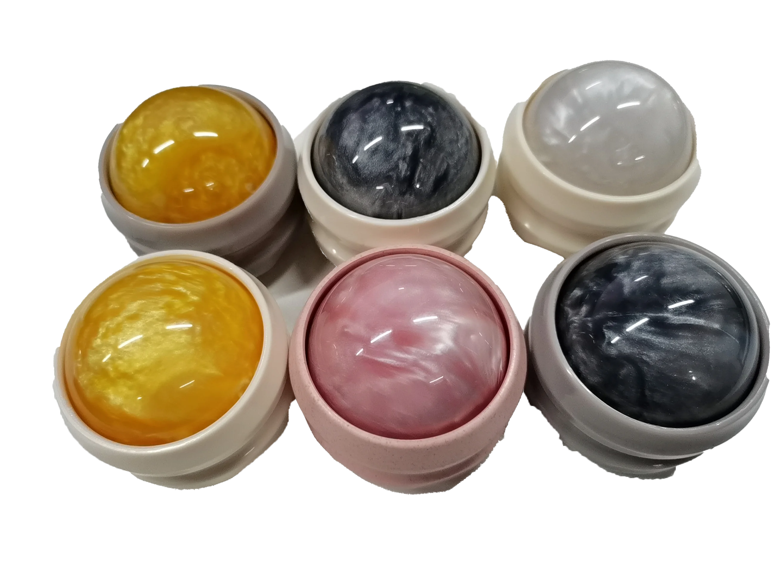 Custom Logo Massage Ball PP+Resin for Body Foot  leg Back Muscle Relaxation & Back Massage