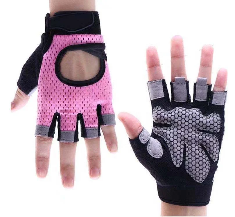 Factory Custom Logo Adjustable Breathable High Quality Training Sport Hand Man Woman Workout Fitness Weight Lifting Gym Gloves
