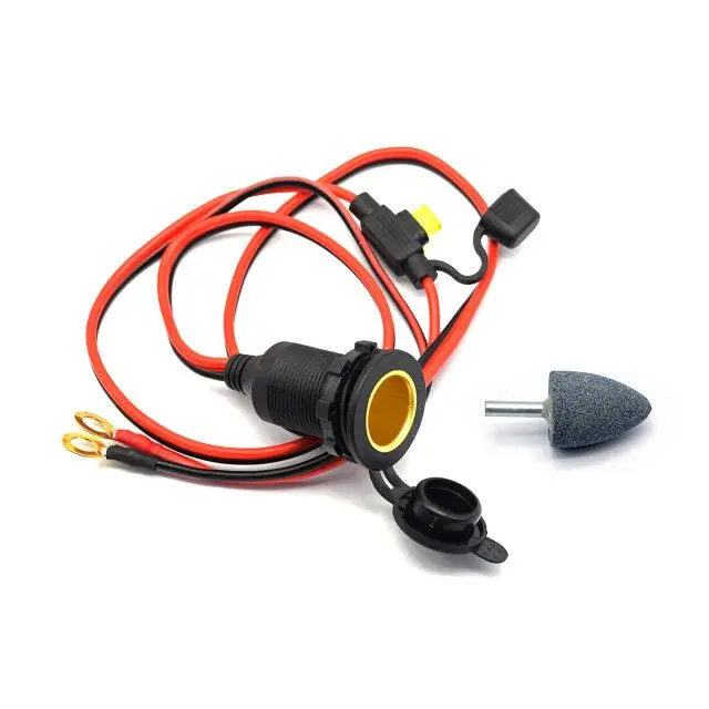 Motorcycle Dual USB Charger 12V Waterproof Motorbike Motorcycle Handlebar Charger Adapter for Motorbike Moto Racing Accessories