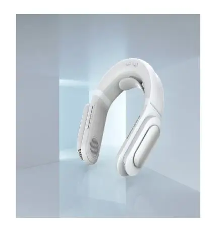 New Arrival Factory Supplied Bladeless Neck Fan Portable Rechargeable Hanging Mini Wearable Cooling Fan