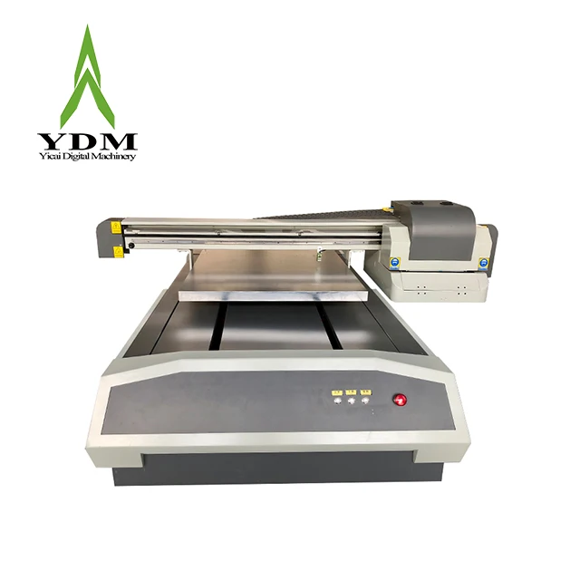 YDM Dx5, DX7,XP600 printhead 6090 uv flatbed printer 3d effect glass printing machine