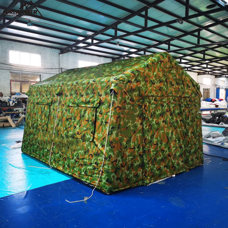 Прямо от производителя портативная камуфляжная аварийно-спасательная палатка оксфордская Водонепроницаемая уличная для оказания помощи при стихийных бедствиях