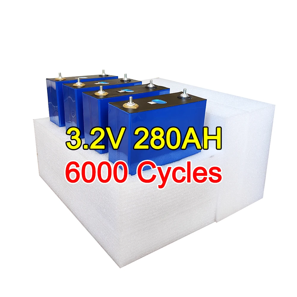 New Version LF280K 6000 Cycles 280 ah 3.2v 280ah LiFePO4 Battery Cell For Solar Energy System