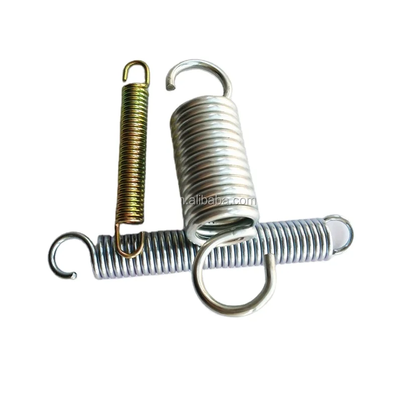 Factory alibaba china strong tension spring long hook extension springs supplier