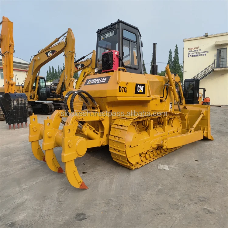 High quality original used cat D7G bulldozer in good condition Customizable for Sale