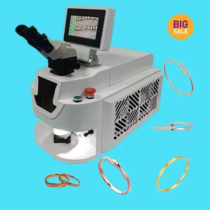 Factory Direct Selling Gold Silver Soldering Machine Welding Machines For Necklace Rings Laser Spot Welders