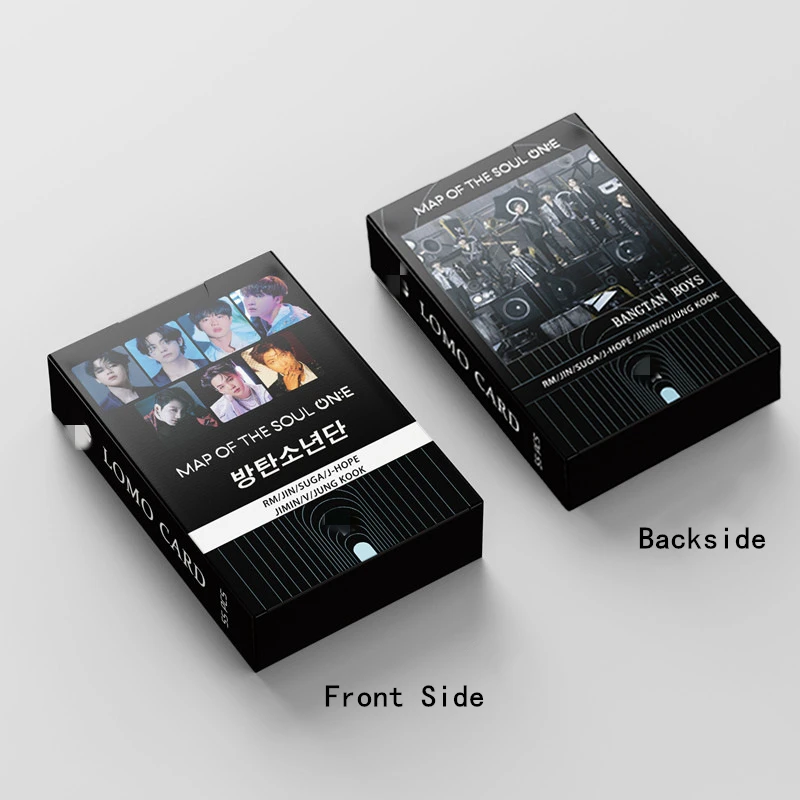 Wholesale 55pcs/box Kpop Idol Merchandise Map Of The Soul ON:E Concept Photo Bangtan Boys Photocard Photo Card Lomo Card