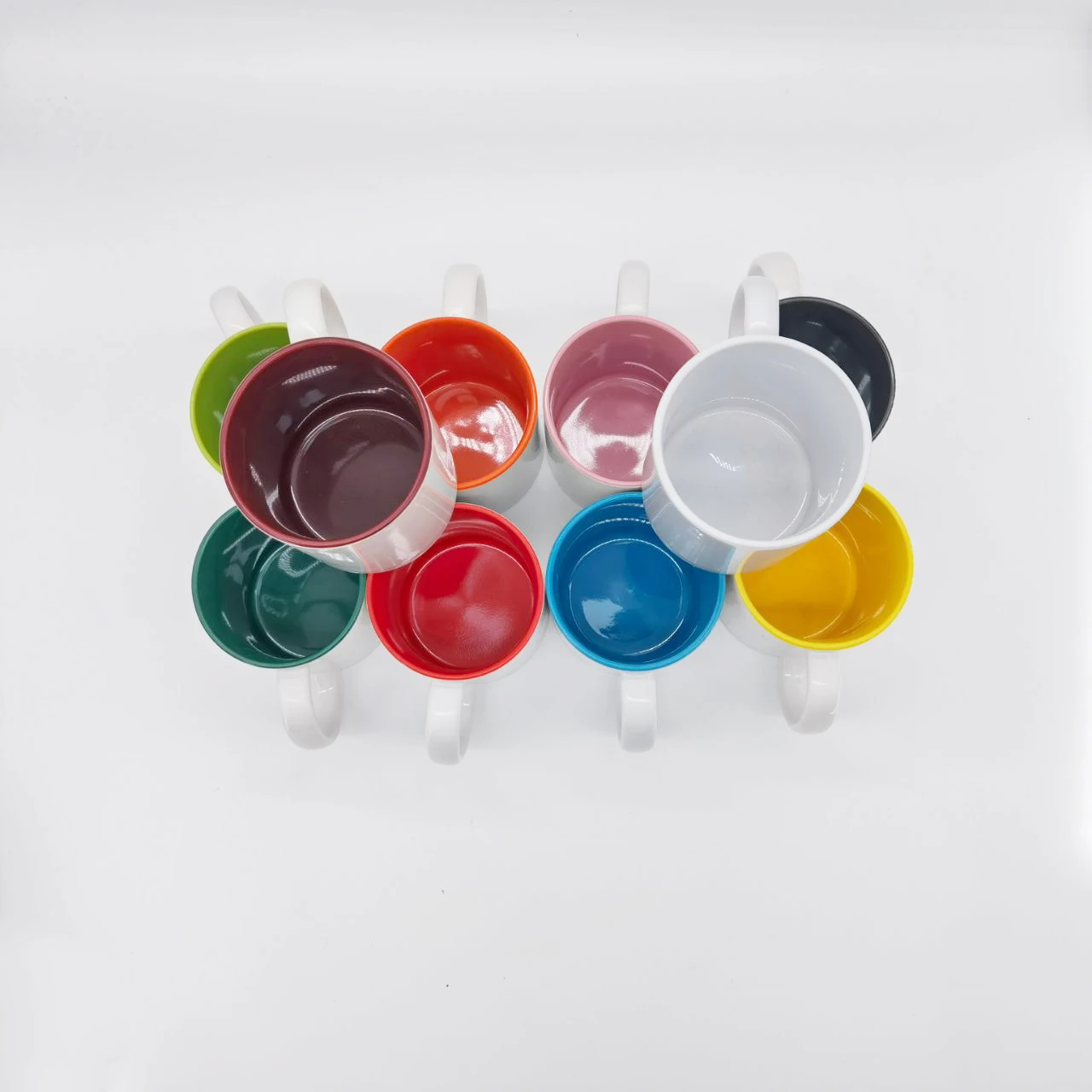 US Warehouse 11oz Personalized Logo Print White Earthenware sublimation Coffee Mug Travel Coffee Mug Custom Logo Printed