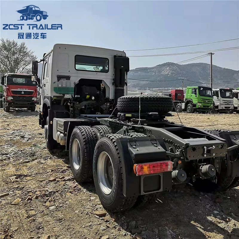 371hp diesel 2016 mode 6x4l 10 wheels sinotruck howo used tractor truck head