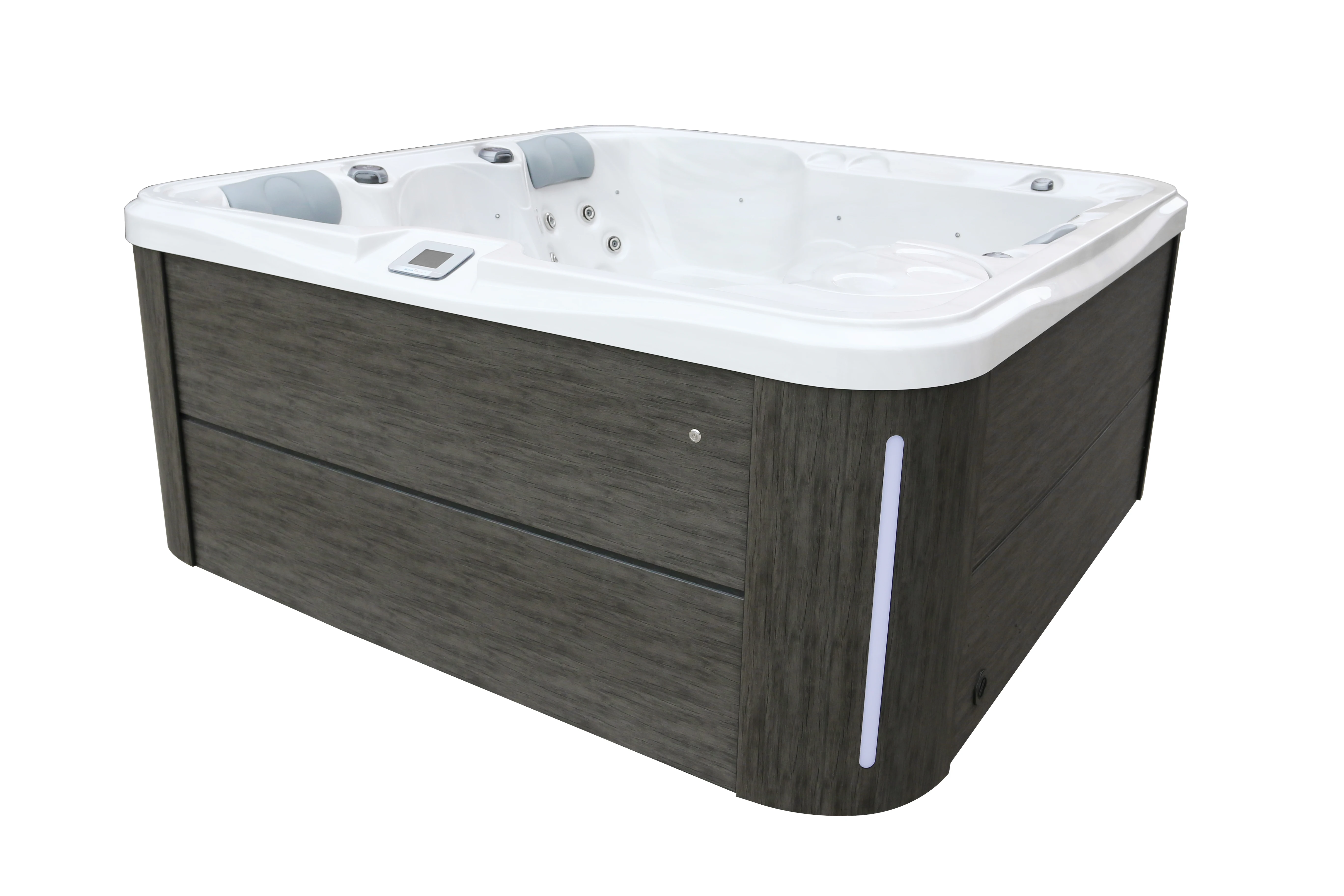 Chinese Manufacturers 4 Person Acrylic Bathtub Freestanding Hydromassage Pool SPA