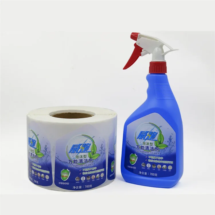 Personalise Sticker Label Essential Bottle Detergent Bottle Label Sticker Costumzie Stickers For Bottle Detergent